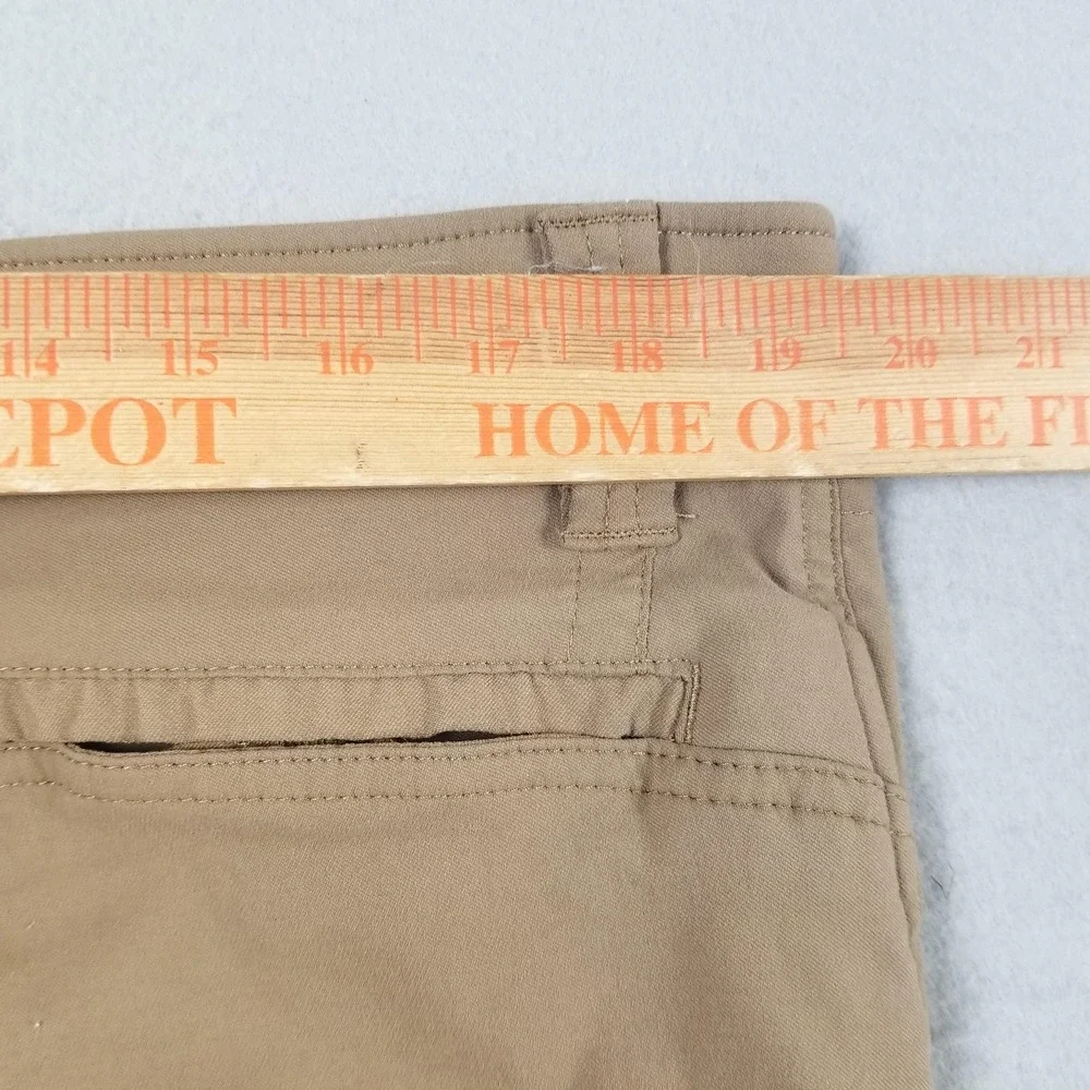 Wrangler Pants Mens 40x32 Beige Nylon Spandex Cargo Stretch Outdoor Hiking